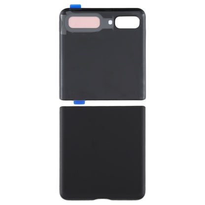 For Samsung Galaxy Z Flip 5G SM-F707 Battery Back Cover (Black) - Back Cover by buy2fix | Online Shopping UK | buy2fix