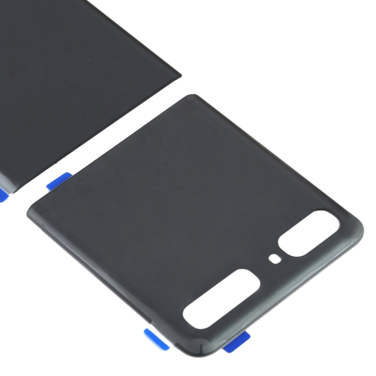 For Samsung Galaxy Z Flip 5G SM-F707 Battery Back Cover (Black) - Back Cover by buy2fix | Online Shopping UK | buy2fix