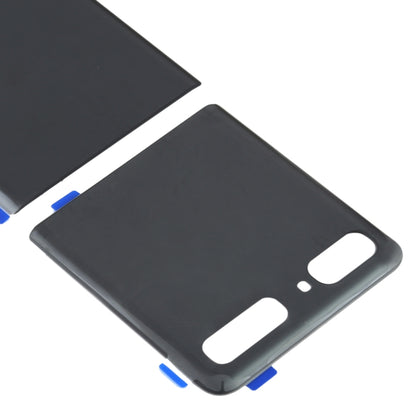 For Samsung Galaxy Z Flip 5G SM-F707 Battery Back Cover (Black) - Back Cover by buy2fix | Online Shopping UK | buy2fix