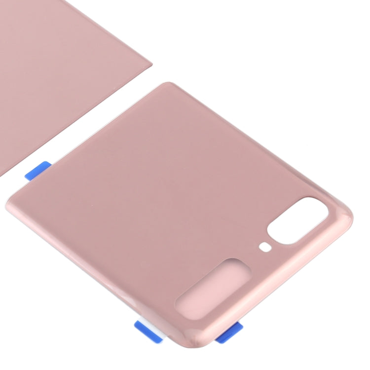 For Samsung Galaxy Z Flip 5G SM-F707 Battery Back Cover (Pink) - Back Cover by buy2fix | Online Shopping UK | buy2fix