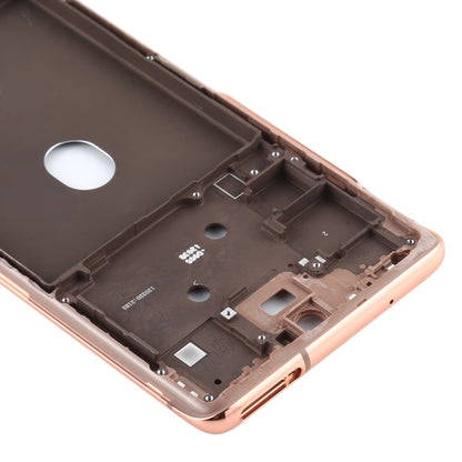 For Samsung Galaxy S20 FE  Middle Frame Bezel Plate (Gold) - Frame Bezel Plate by buy2fix | Online Shopping UK | buy2fix