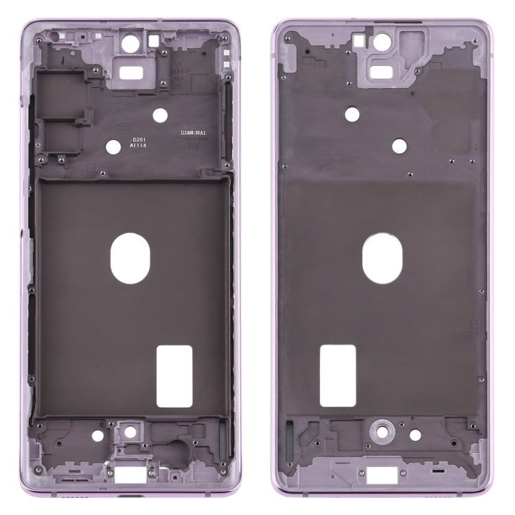 For Samsung Galaxy S20 FE  Middle Frame Bezel Plate (Purple) - Frame Bezel Plate by buy2fix | Online Shopping UK | buy2fix