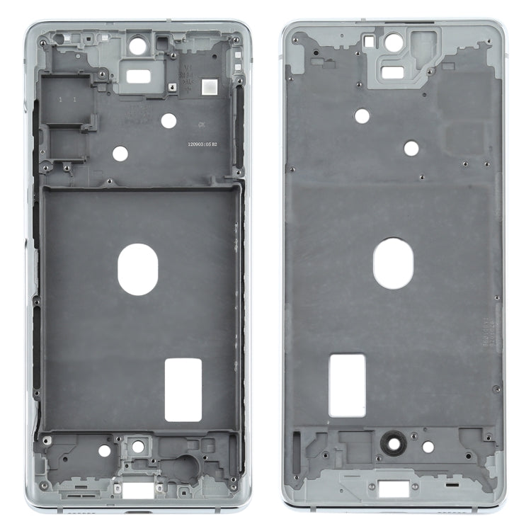 For Samsung Galaxy S20 FE  Middle Frame Bezel Plate (Silver) - Frame Bezel Plate by buy2fix | Online Shopping UK | buy2fix