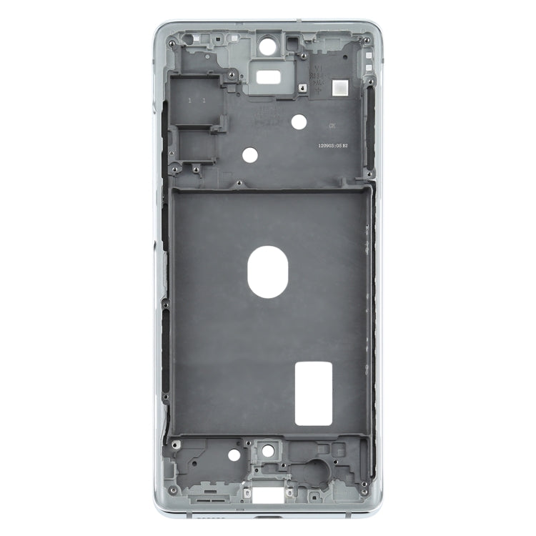 For Samsung Galaxy S20 FE  Middle Frame Bezel Plate (Silver) - Frame Bezel Plate by buy2fix | Online Shopping UK | buy2fix