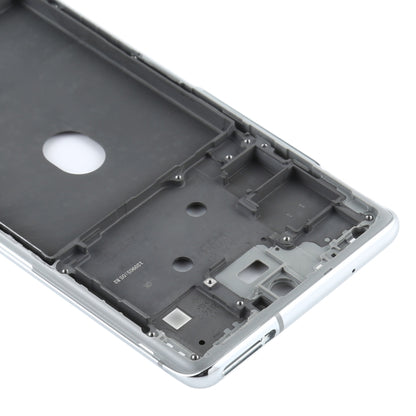 For Samsung Galaxy S20 FE  Middle Frame Bezel Plate (Silver) - Frame Bezel Plate by buy2fix | Online Shopping UK | buy2fix