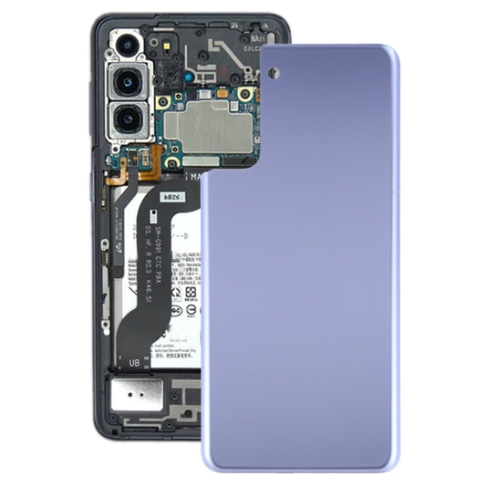For Samsung Galaxy S21+ 5G Battery Back Cover (Purple) - Back Cover by buy2fix | Online Shopping UK | buy2fix