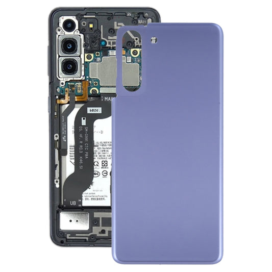 For Samsung Galaxy S21 5G Battery Back Cover (Purple) - Back Cover by buy2fix | Online Shopping UK | buy2fix