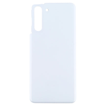 For Samsung Galaxy S21 5G Battery Back Cover (White) - Back Cover by buy2fix | Online Shopping UK | buy2fix