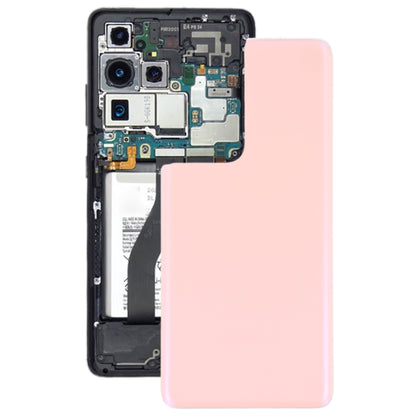 For Samsung Galaxy S21 Ultra 5G Battery Back Cover (Pink) - Back Cover by buy2fix | Online Shopping UK | buy2fix