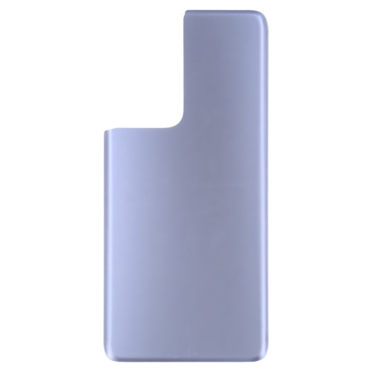 For Samsung Galaxy S21 Ultra 5G Battery Back Cover (Purple) - Back Cover by buy2fix | Online Shopping UK | buy2fix