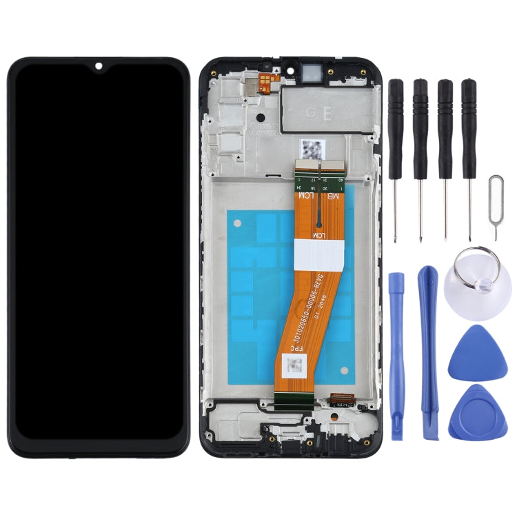 Original LCD Screen for Samsung Galaxy A02s SM-A025F(GE Version) Digitizer Full Assembly with Frame - LCD Screen by buy2fix | Online Shopping UK | buy2fix