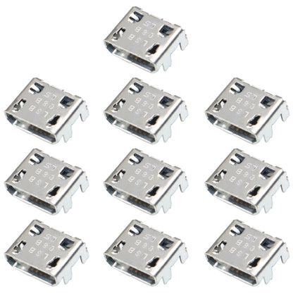 For Galaxy Tab A 9.7 T550 T555 10pcs Charging Port Connector - Tail Connector by buy2fix | Online Shopping UK | buy2fix