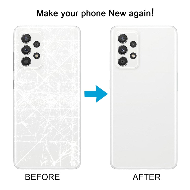 For Samsung Galaxy A52 5G / A52 4G Battery Back Cover with Camera Lens Cover(White) - Back Cover by buy2fix | Online Shopping UK | buy2fix