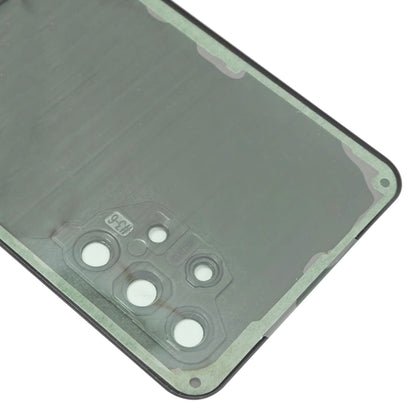 For Samsung Galaxy A32 5G Battery Back Cover with Camera Lens Cover(Black) - Back Cover by buy2fix | Online Shopping UK | buy2fix