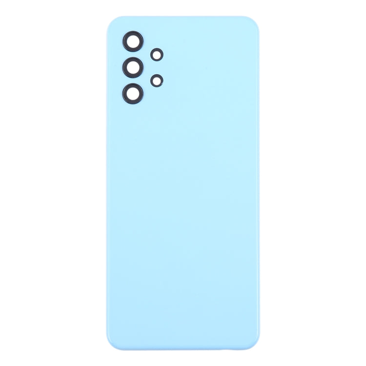 For Samsung Galaxy A32 5G Battery Back Cover with Camera Lens Cover(Blue) - Back Cover by buy2fix | Online Shopping UK | buy2fix