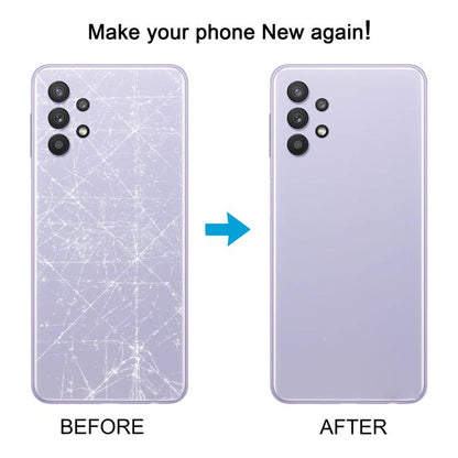 For Samsung Galaxy A32 4G SM-A325F Battery Back Cover(White) - Back Cover by buy2fix | Online Shopping UK | buy2fix