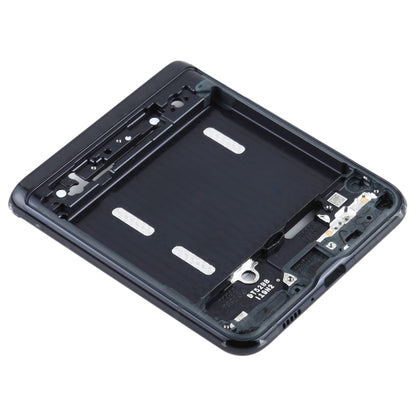 For Samsung Galaxy Z Flip 5G SM-F707  Lower Middle Frame Bezel Plate (Black) - Frame Bezel Plate by buy2fix | Online Shopping UK | buy2fix
