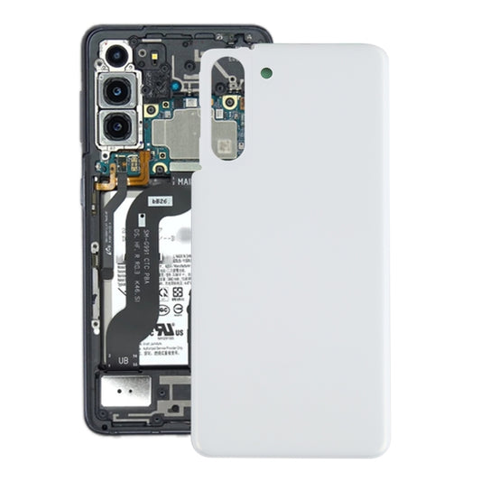 For Samsung Galaxy S21 Battery Back Cover (White) - Back Cover by buy2fix | Online Shopping UK | buy2fix
