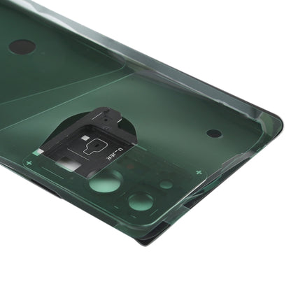 For Samsung Galaxy Note20 Ultra Battery Back Cover with Camera Lens Cover (Black) - Back Cover by buy2fix | Online Shopping UK | buy2fix