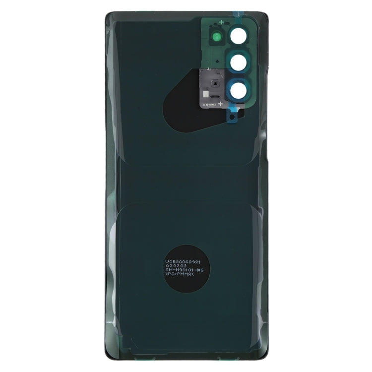 For Samsung Galaxy Note20 Battery Back Cover with Camera Lens Cover (Green) - Back Cover by buy2fix | Online Shopping UK | buy2fix