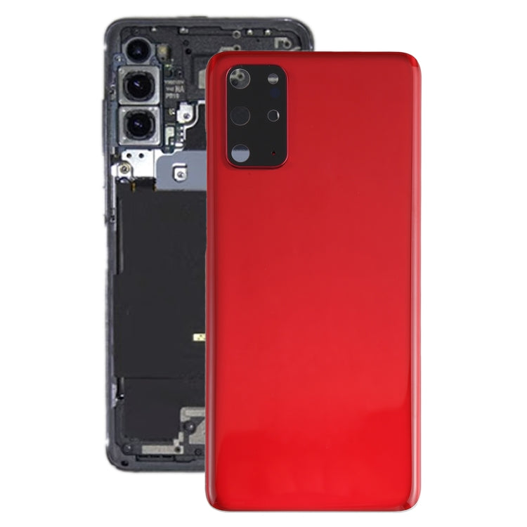 For Samsung Galaxy S20+ Battery Back Cover with Camera Lens Cover (Red) - Back Cover by buy2fix | Online Shopping UK | buy2fix
