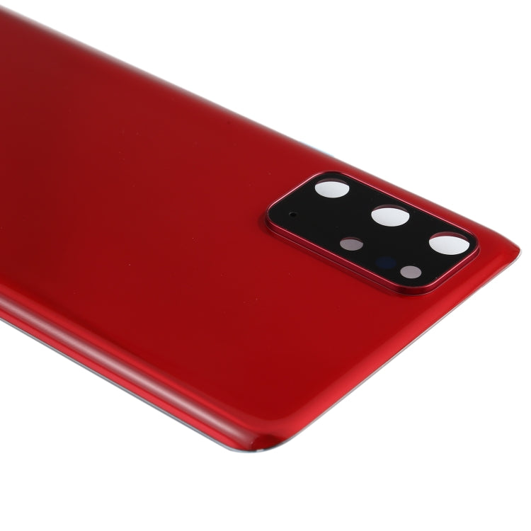 For Samsung Galaxy S20+ Battery Back Cover with Camera Lens Cover (Red) - Back Cover by buy2fix | Online Shopping UK | buy2fix