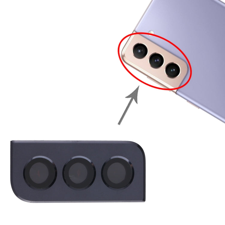 For Samsung Galaxy S21 Camera Lens Cover (Black) - Camera Series by buy2fix | Online Shopping UK | buy2fix