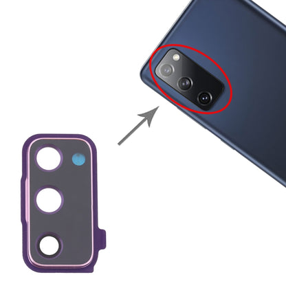 For Samsung Galaxy S20 FE Camera Lens Cover (Purple) - Camera Series by buy2fix | Online Shopping UK | buy2fix
