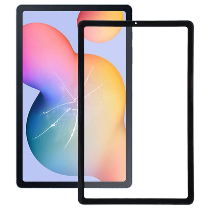 For Samsung Galaxy Tab S6 Lite SM-P610/P615  Front Screen Outer Glass Lens (Black) - Outer Glass Lens by buy2fix | Online Shopping UK | buy2fix