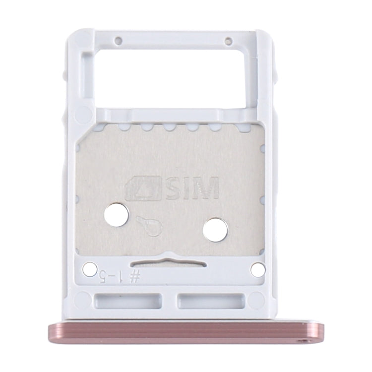 For Samsung Galaxy Tab S7 SM-T870/T875 SIM Card Tray + Micro SD Card Tray (Pink) - Card Tray by buy2fix | Online Shopping UK | buy2fix