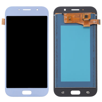 TFT LCD Screen for Galaxy A7 (2017), A720FA, A720F/DS With Digitizer Full Assembly (Blue) - LCD Screen by buy2fix | Online Shopping UK | buy2fix