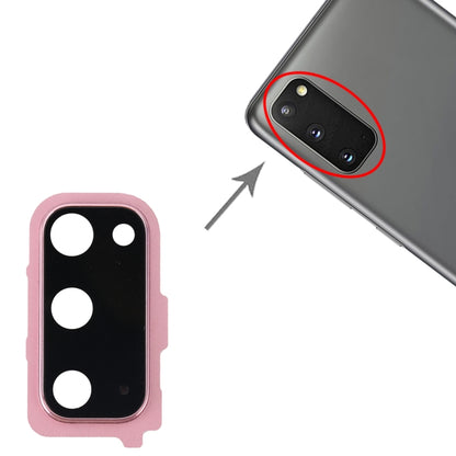 For Samsung Galaxy S20 Camera Lens Cover (Pink) - Camera Series by buy2fix | Online Shopping UK | buy2fix