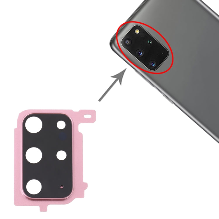 For Samsung Galaxy S20+ Camera Lens Cover (Pink) - Camera Series by buy2fix | Online Shopping UK | buy2fix