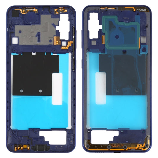 For Samsung Galaxy A60  Middle Frame Bezel Plate (Blue) - Frame Bezel Plate by buy2fix | Online Shopping UK | buy2fix