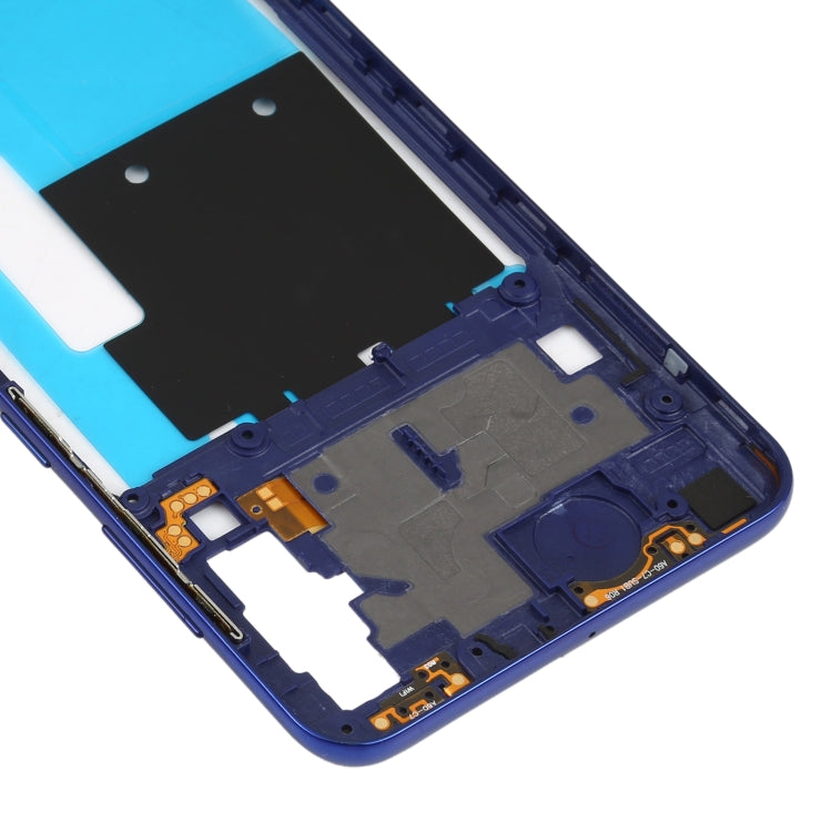 For Samsung Galaxy A60  Middle Frame Bezel Plate (Blue) - Frame Bezel Plate by buy2fix | Online Shopping UK | buy2fix