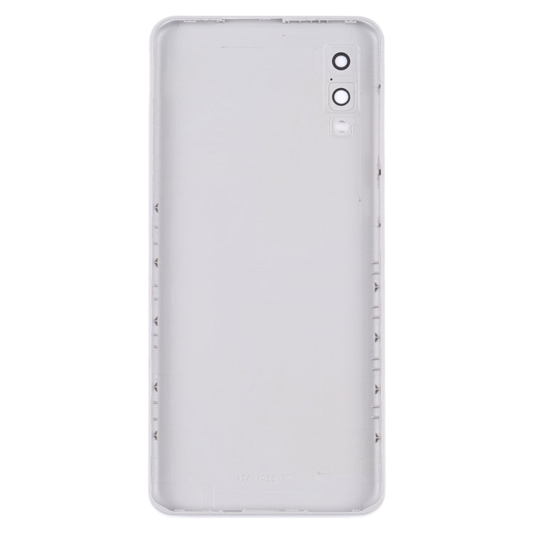 For Samsung Galaxy A02 Battery Back Cover with Camera Lens Cover (White) - Back Cover by buy2fix | Online Shopping UK | buy2fix