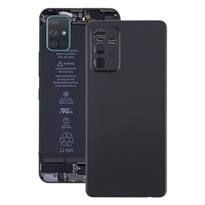 For Samsung Galaxy A72 5G Battery Back Cover (Black) - Back Cover by buy2fix | Online Shopping UK | buy2fix