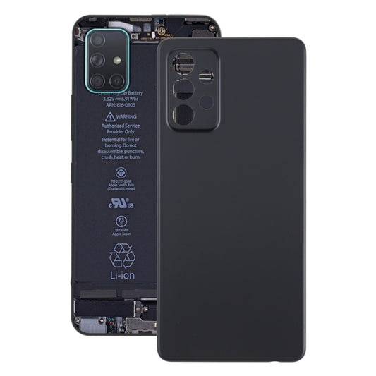 For Samsung Galaxy A72 5G Battery Back Cover (Black) - Back Cover by buy2fix | Online Shopping UK | buy2fix
