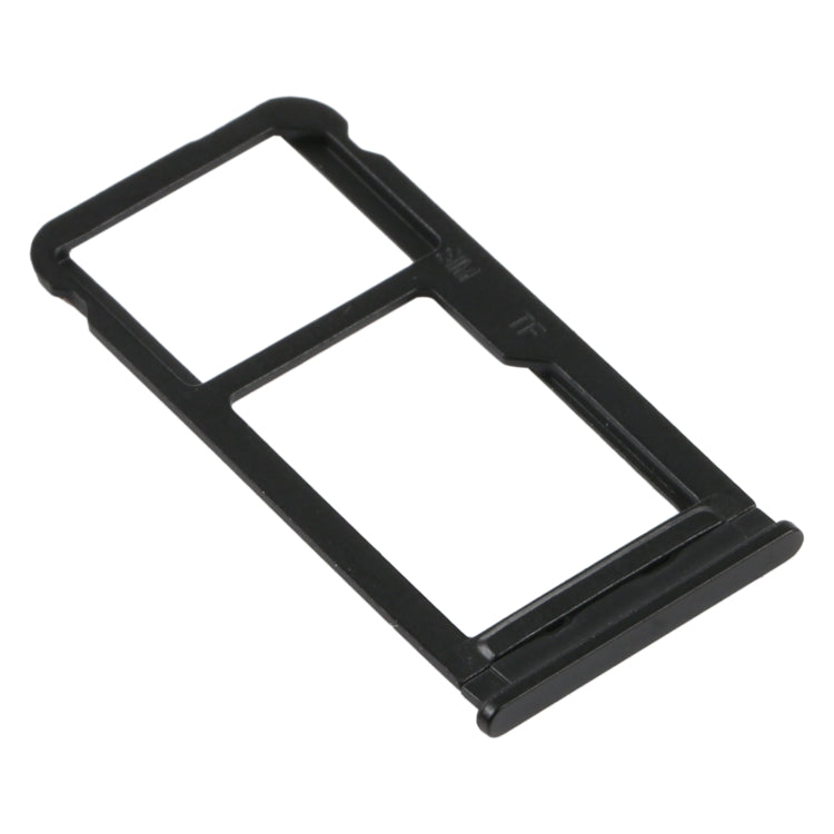 For Samsung Galaxy Tab A 8.0 2019 SM-T295 SIM Card Tray + Micro SD Card Tray (Black) - Card Tray by buy2fix | Online Shopping UK | buy2fix
