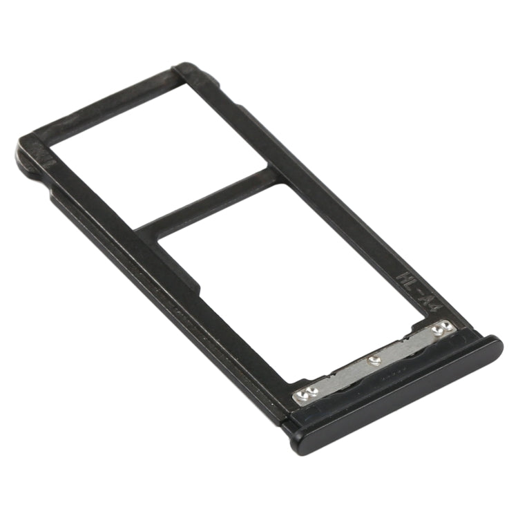 For Samsung Galaxy Tab A 8.0 2019 SM-T295 SIM Card Tray + Micro SD Card Tray (Black) - Card Tray by buy2fix | Online Shopping UK | buy2fix