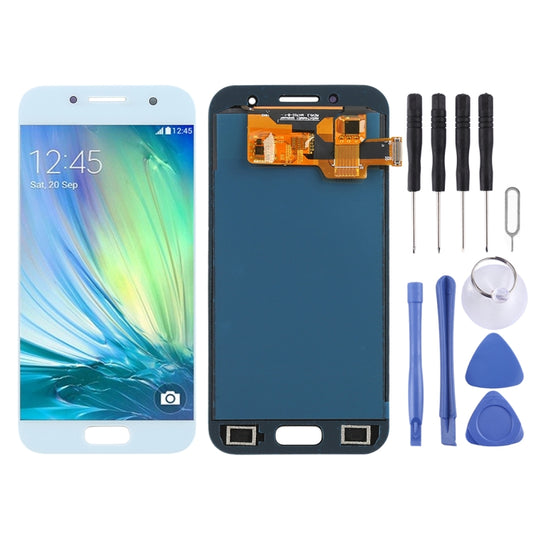 TFT LCD Screen for Galaxy A3 (2017), A320FL, A320F, A320F/DS, A320Y/DS, A320Y With Digitizer Full Assembly (Blue) - LCD Screen by buy2fix | Online Shopping UK | buy2fix