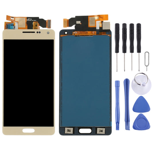 TFT LCD Screen for Galaxy A5, A500F, A500FU, A500M, A500Y, A500YZ With Digitizer Full Assembly (Gold) - LCD Screen by buy2fix | Online Shopping UK | buy2fix