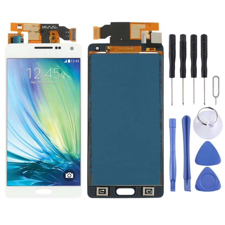 TFT LCD Screen for Galaxy A5, A500F, A500FU, A500M, A500Y, A500YZ With Digitizer Full Assembly (White) - LCD Screen by buy2fix | Online Shopping UK | buy2fix
