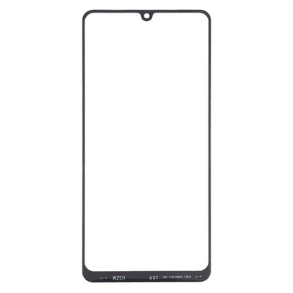 For Samsung Galaxy A31 10pcs Front Screen Outer Glass Lens (Black) - Outer Glass Lens by buy2fix | Online Shopping UK | buy2fix