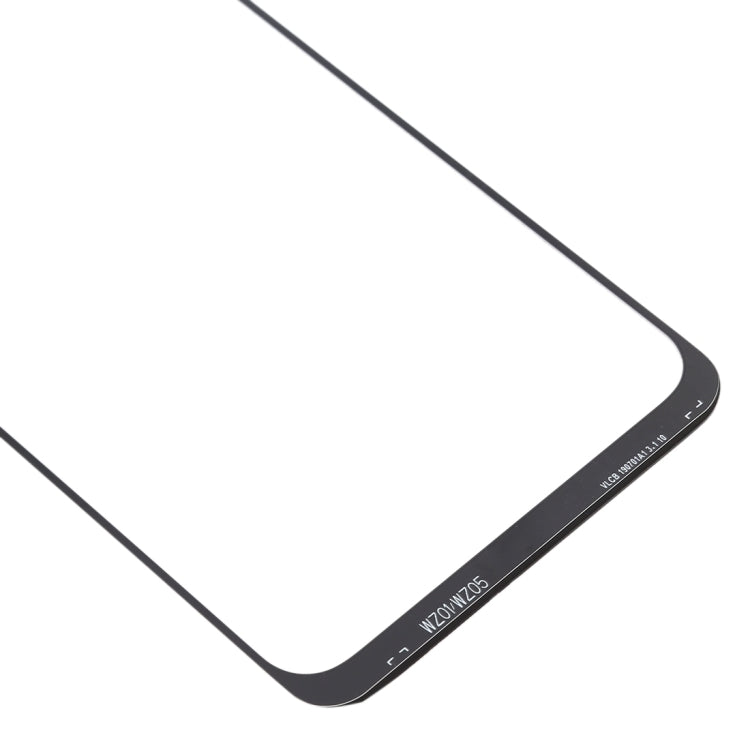 For Samsung Galaxy A50s 10pcs Front Screen Outer Glass Lens (Black) - Outer Glass Lens by buy2fix | Online Shopping UK | buy2fix