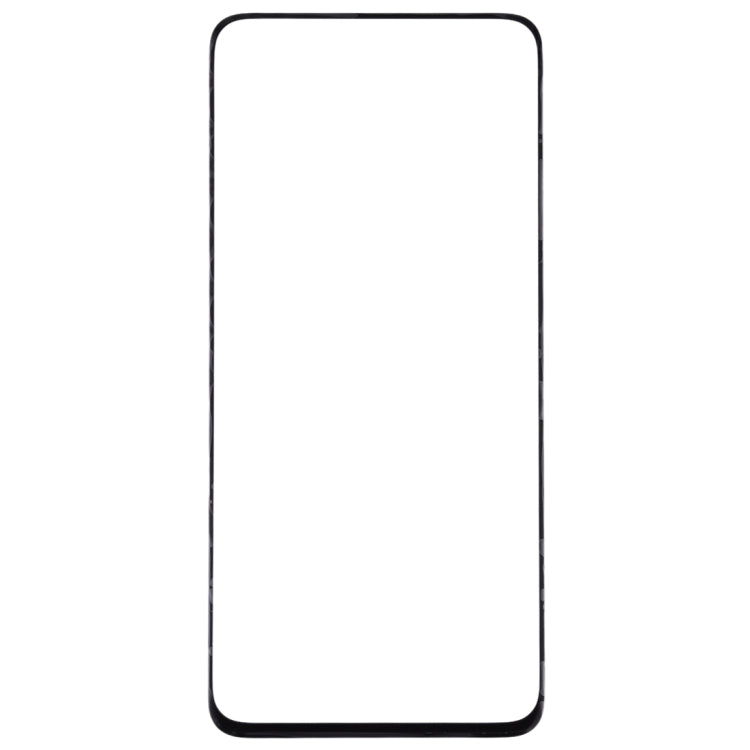 For Samsung Galaxy A90 / A80 10pcs Front Screen Outer Glass Lens (Black) - Outer Glass Lens by buy2fix | Online Shopping UK | buy2fix