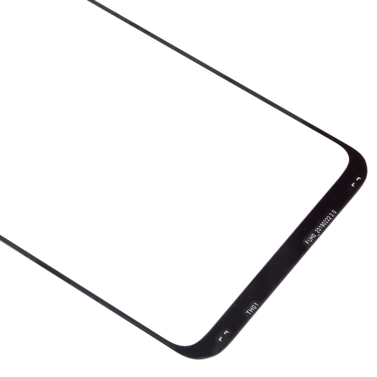 For Samsung Galaxy A20 10pcs Front Screen Outer Glass Lens (Black) - Outer Glass Lens by buy2fix | Online Shopping UK | buy2fix
