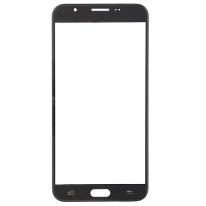 For Samsung Galaxy J7 V / J727V / J727P 10pcs Front Screen Outer Glass Lens (Black) - Outer Glass Lens by buy2fix | Online Shopping UK | buy2fix