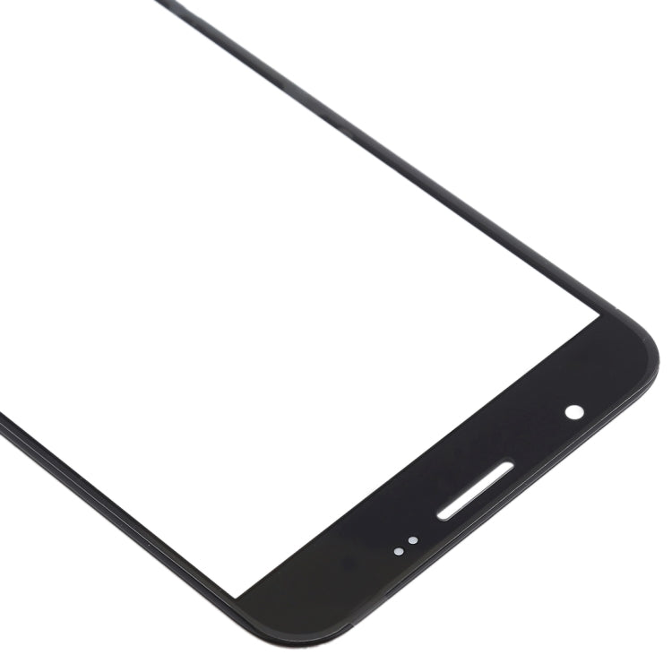 For Samsung Galaxy J7 V / J727V / J727P 10pcs Front Screen Outer Glass Lens (Black) - Outer Glass Lens by buy2fix | Online Shopping UK | buy2fix