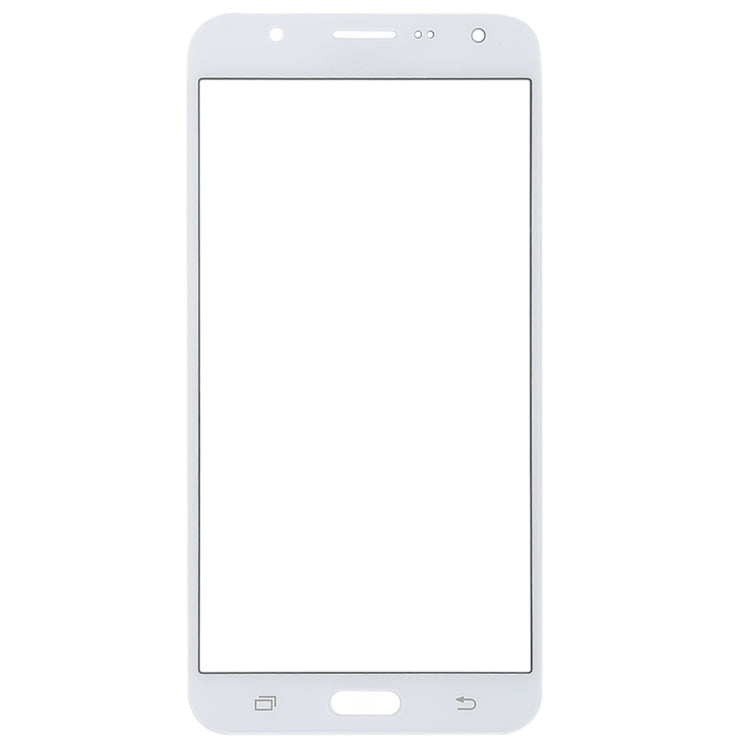 For Samsung Galaxy J7 (2016), J710F, J710FN, J710M/MN, J7108 10pcs Front Screen Outer Glass Lens (White) - Outer Glass Lens by buy2fix | Online Shopping UK | buy2fix